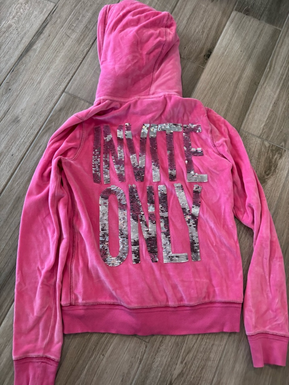 VINTAGE PINK HOODIE - Picture 5 of 6